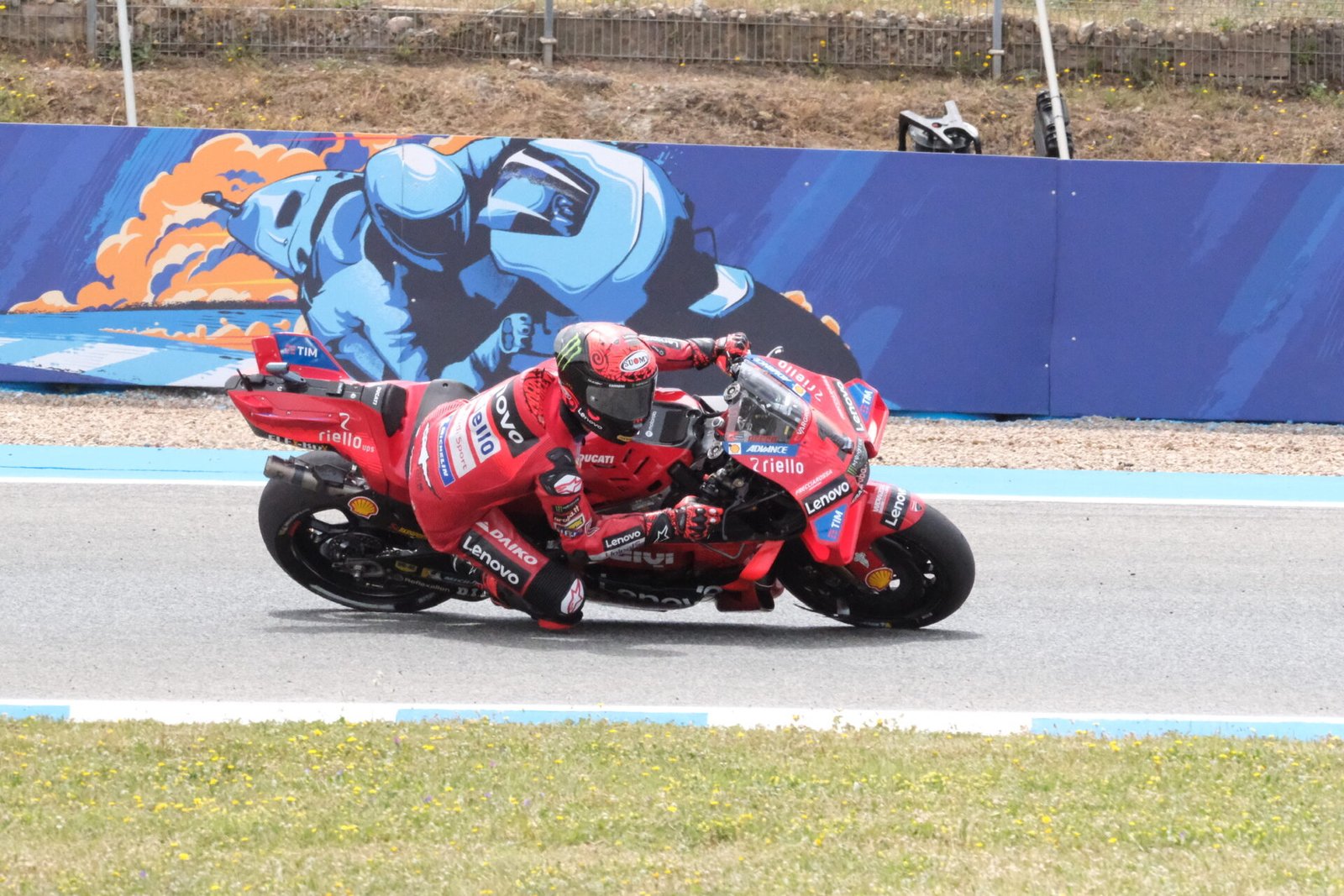 Pecco Bagnaia en Jerez 2024