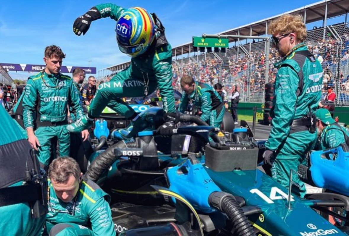 Fernando Alonso Aston Martin GP España 2025