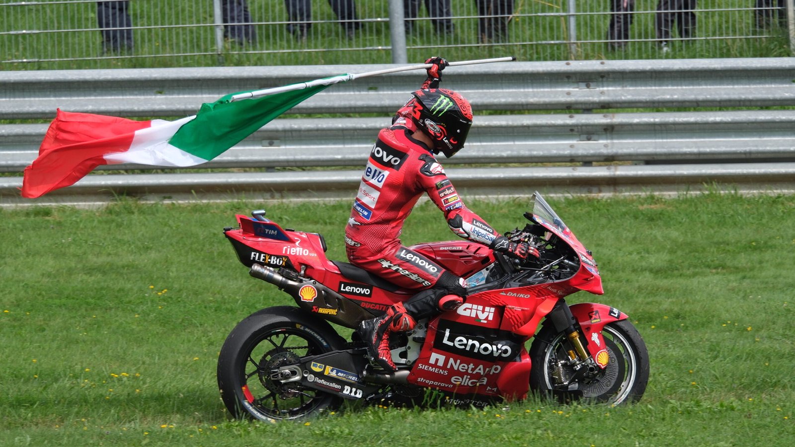 Pecco Bagnaia en Austria 2024