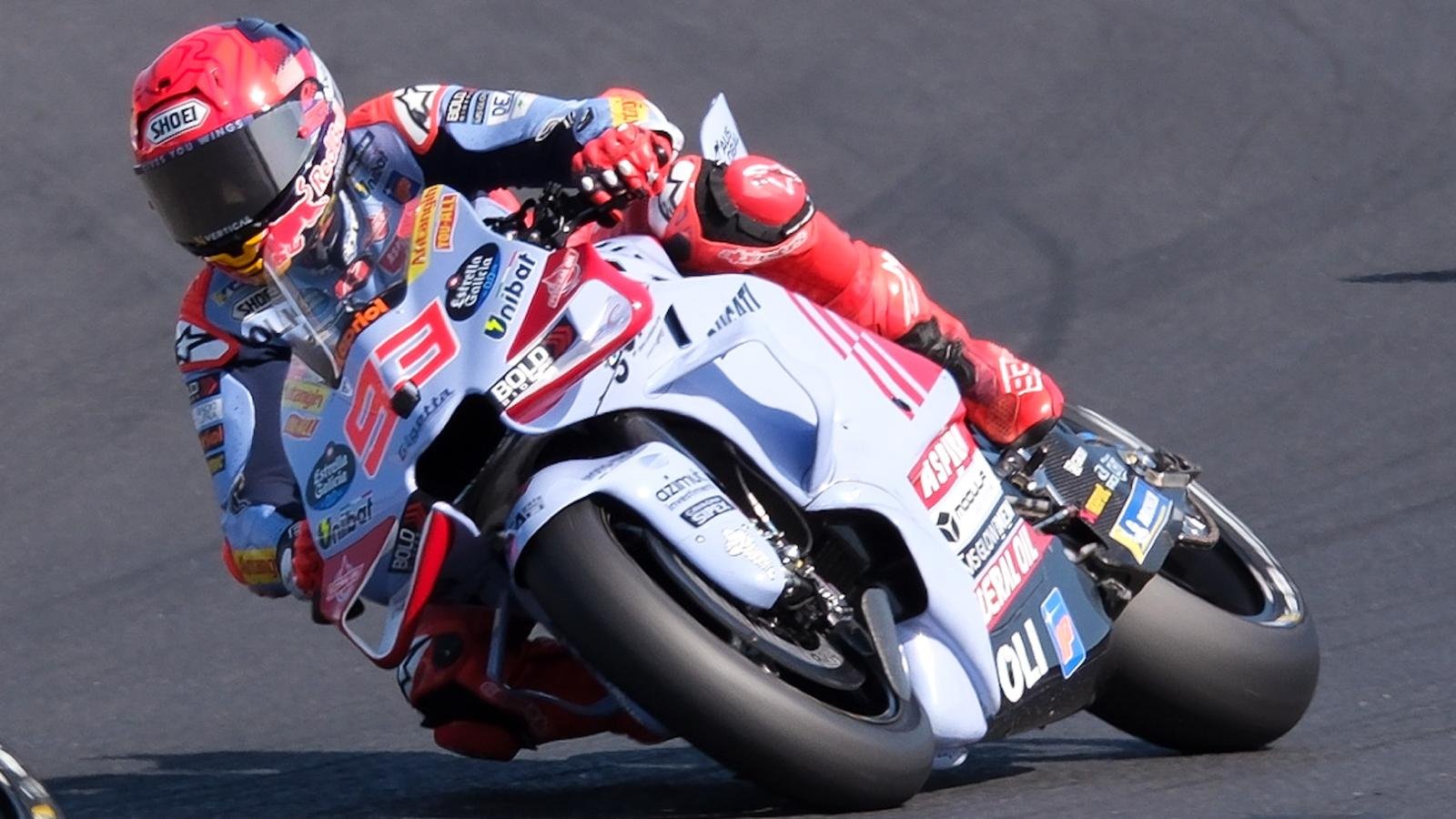 Marc Márquez en pista