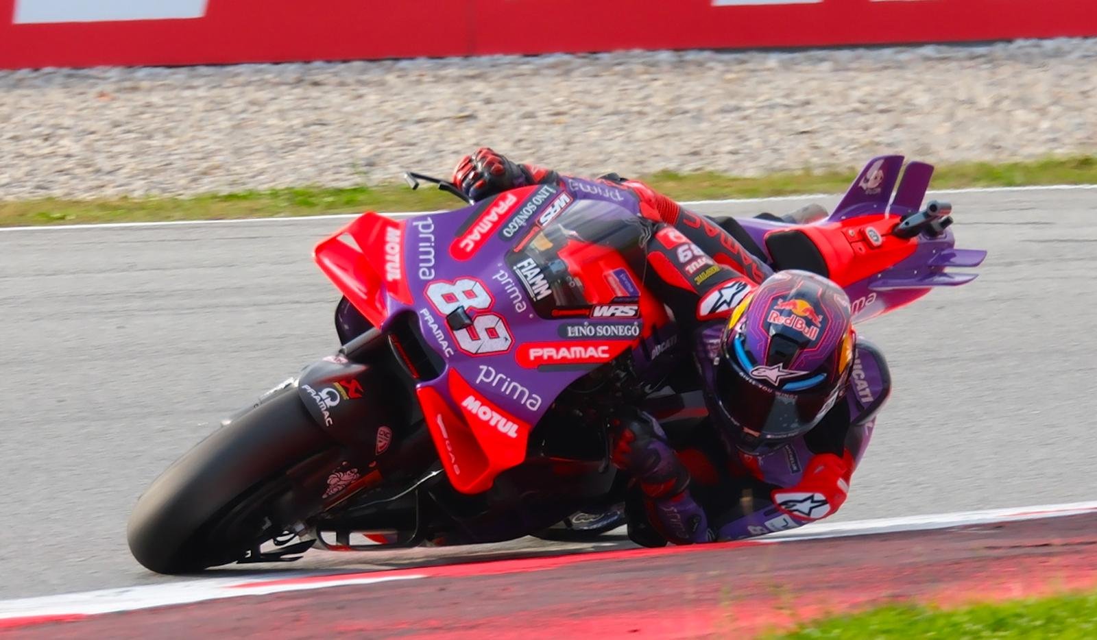 Jorge Martín en el GP solidario