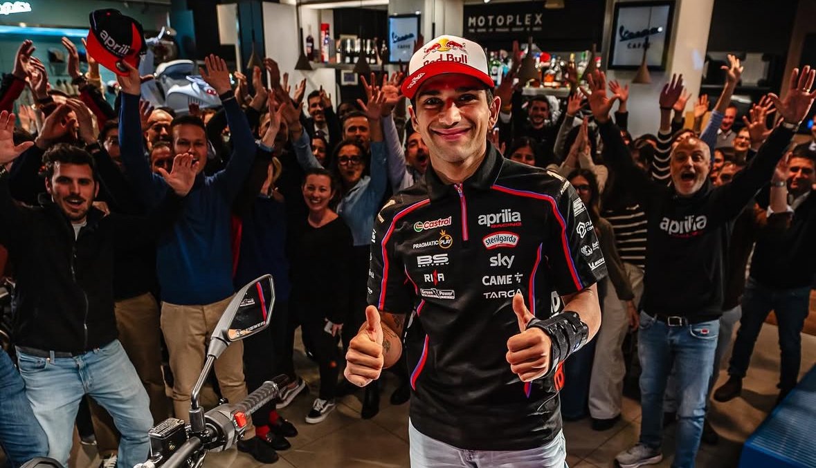 Jorge Martín en Aprilia