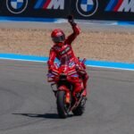 Marc Márquez a lomos de la Ducati