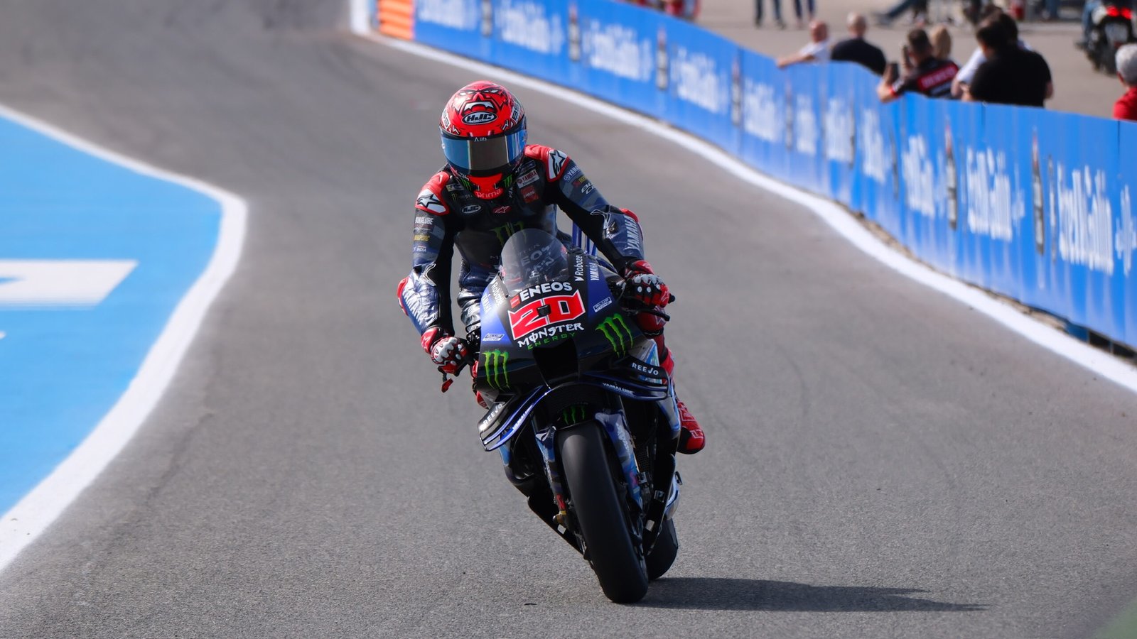 Fabio Quartararo en el GP de España