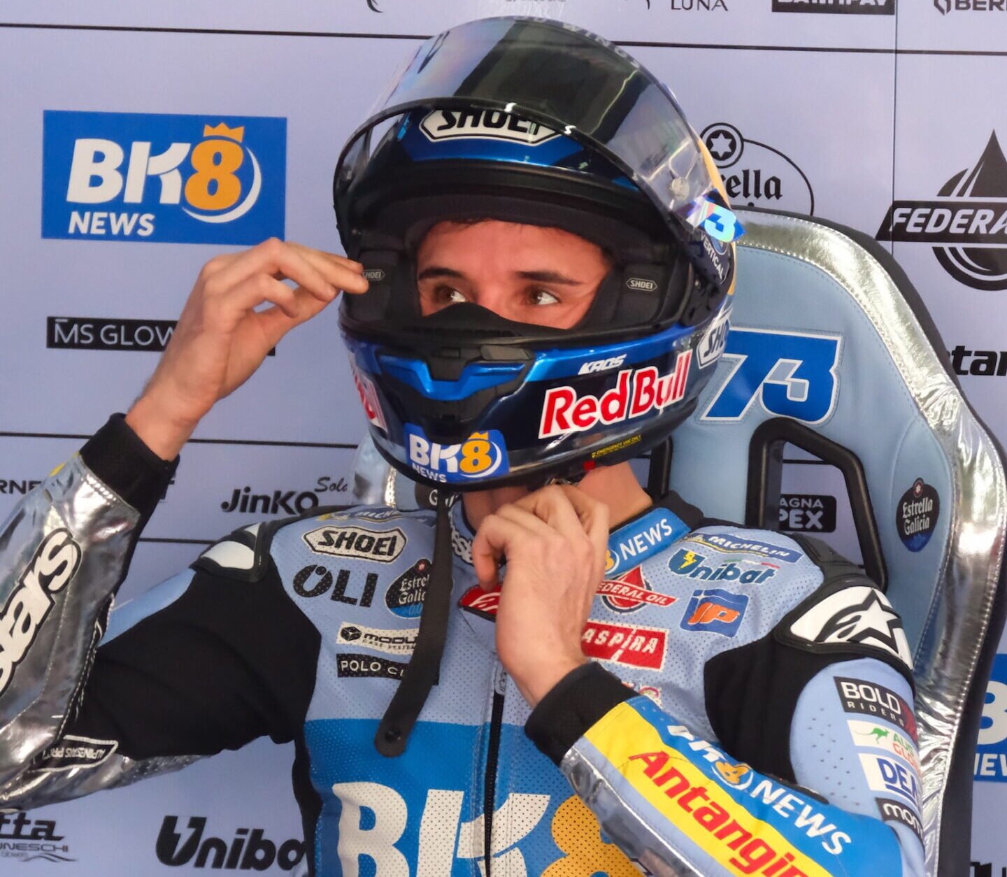 Álex Márquez en el GP de España