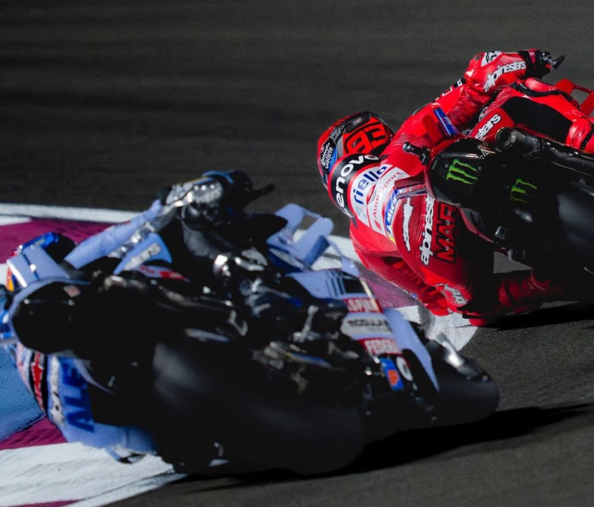 Los hermanos Márquez en el GP de Qatar