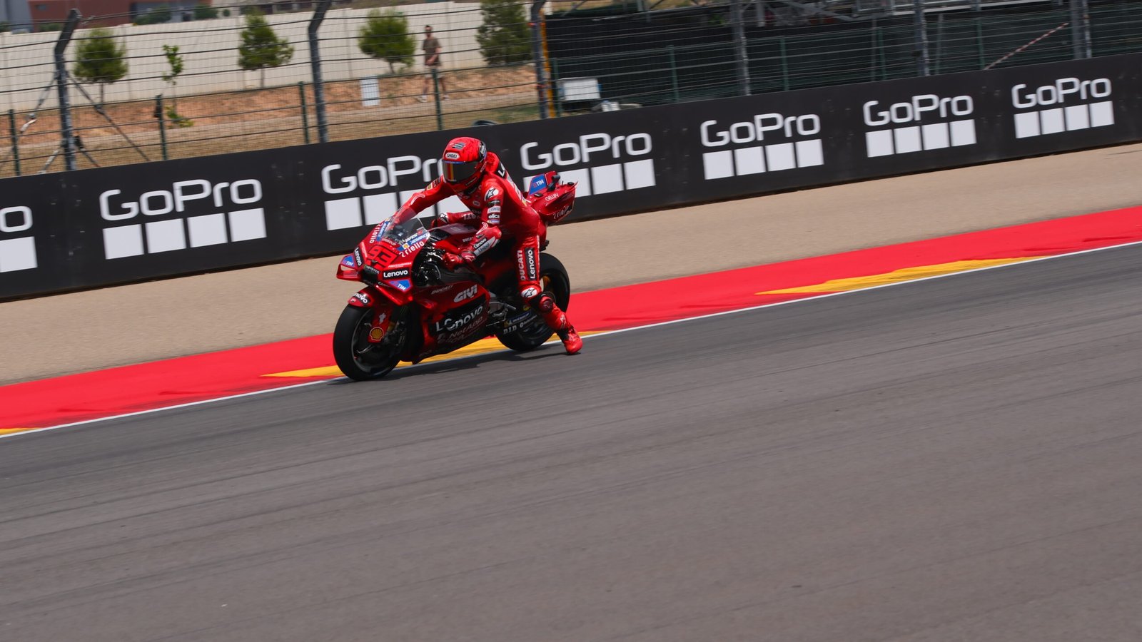 Marc Márquez práctica Aragón