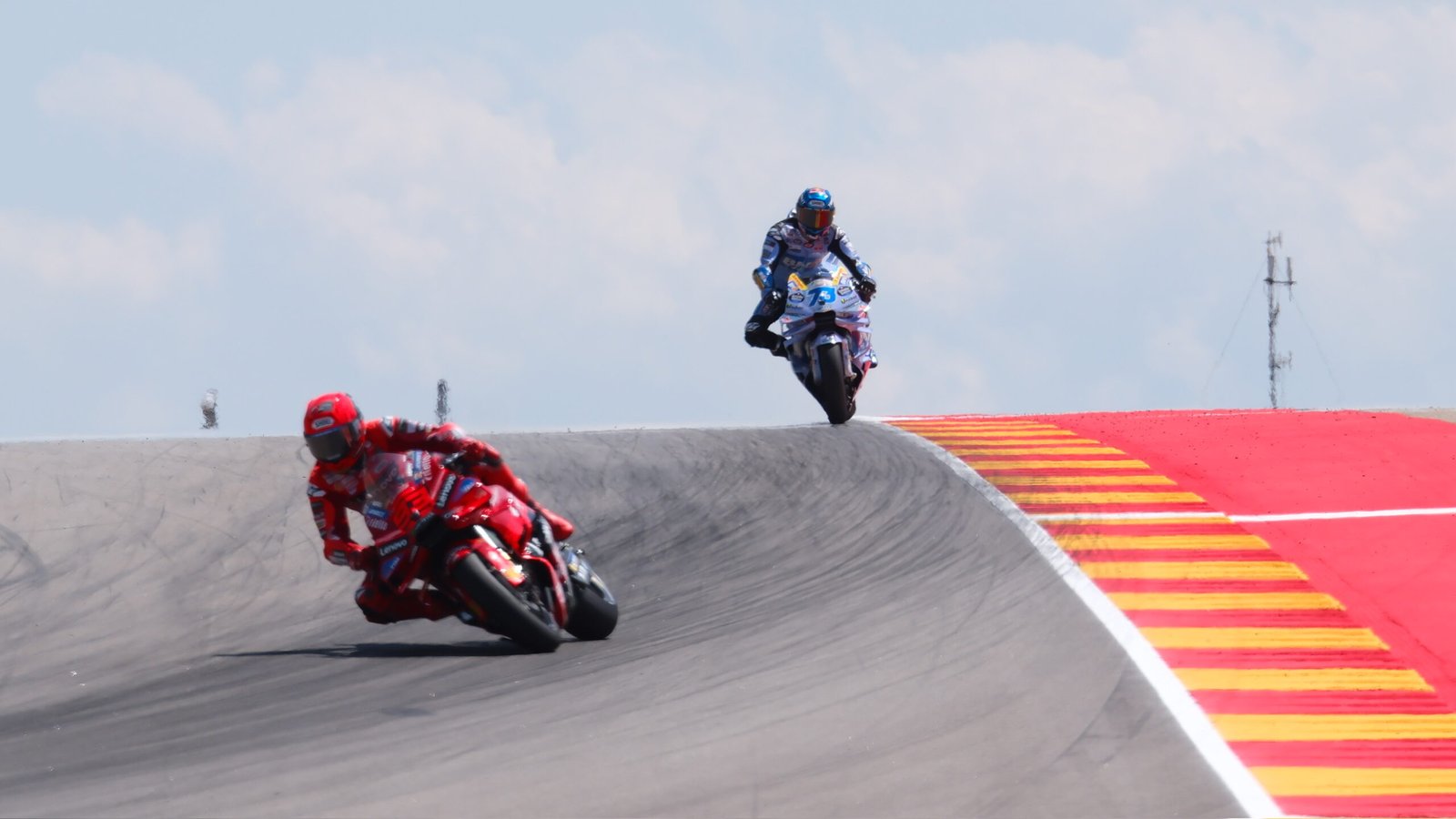 Los Márquez en el GP de Aragón 2025