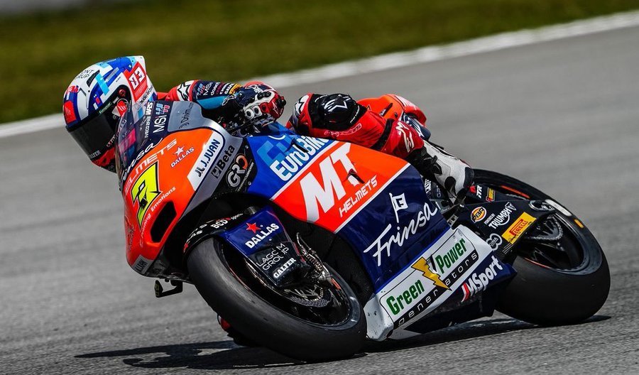 Sergio García Dols sin moto