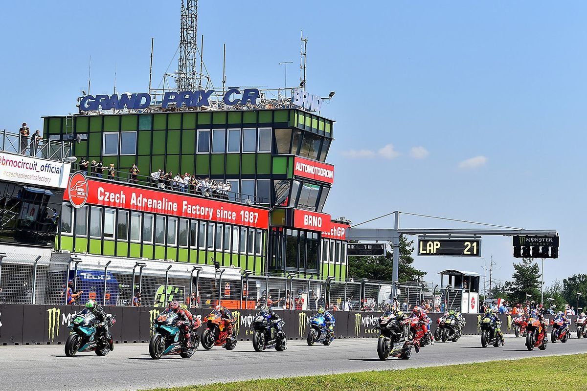 última carrera de MotoGP en Brno