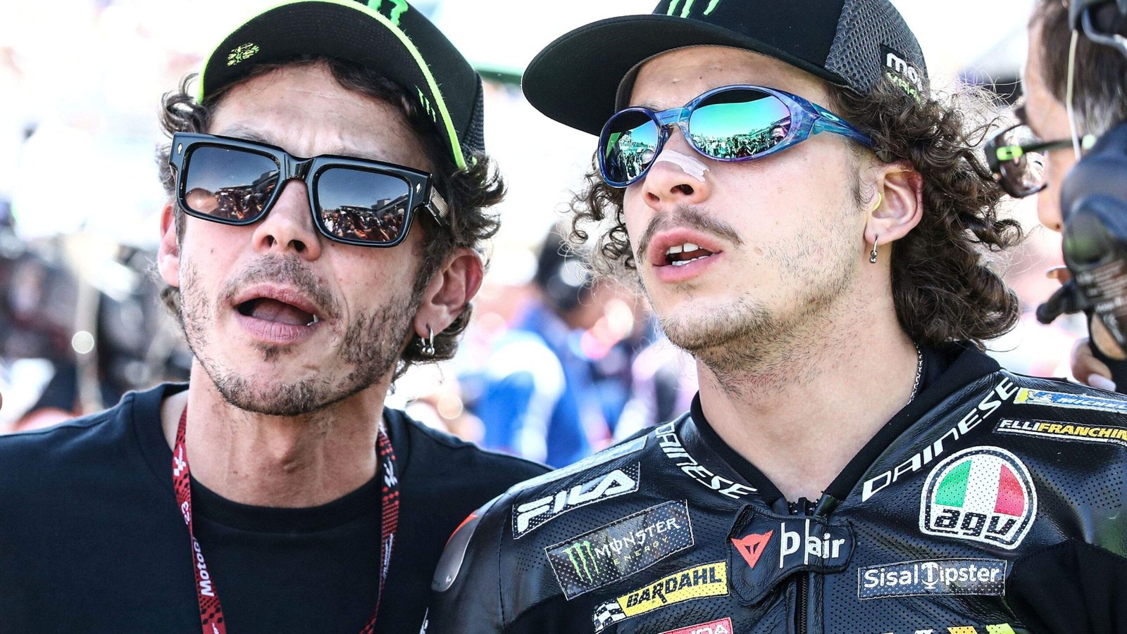 Marco Bezzecchi y la huella de Rossi: “Me escribió después del viernes en el que sufrí”