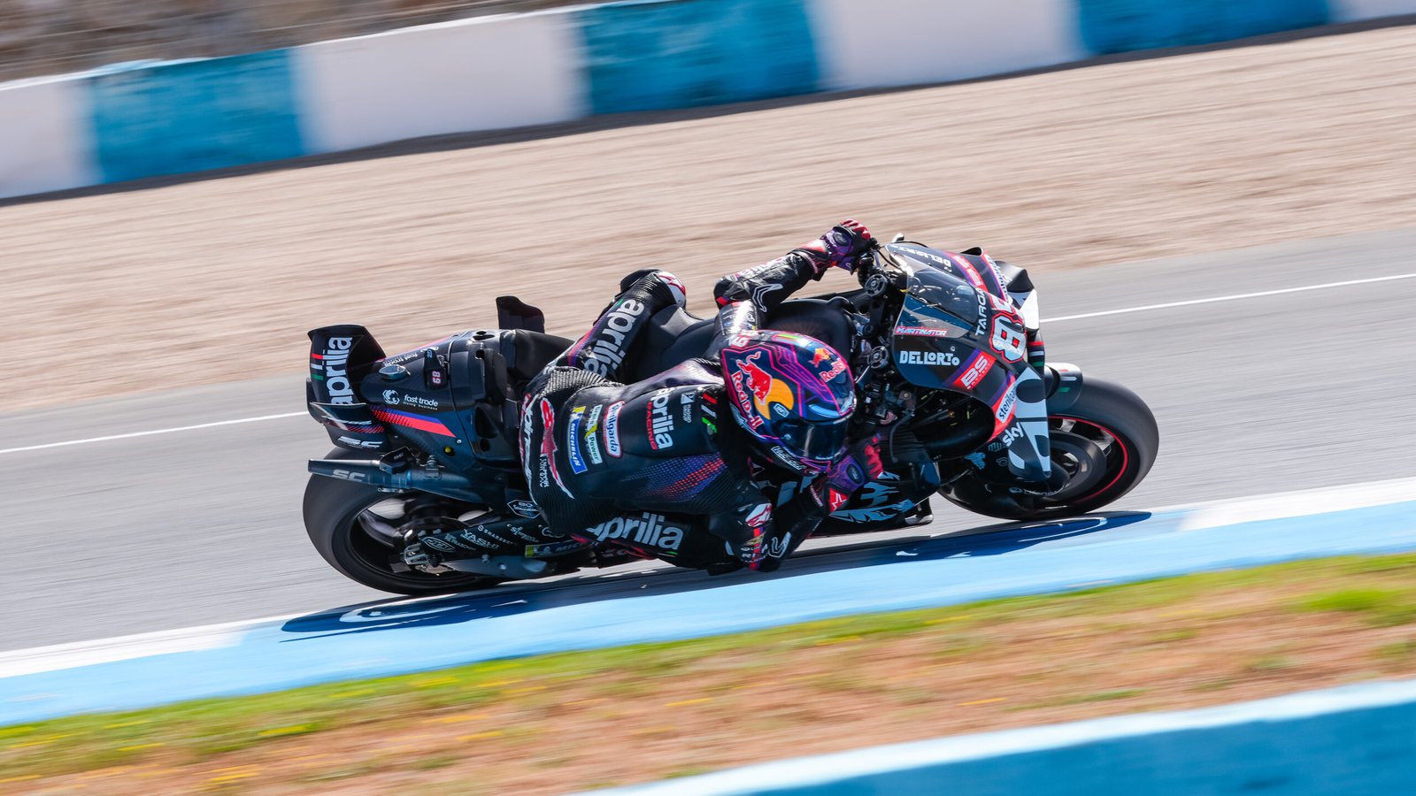 Jorge Martín, contento con las mejoras de Aprilia: “Están poniendo toda la carne en el asador”