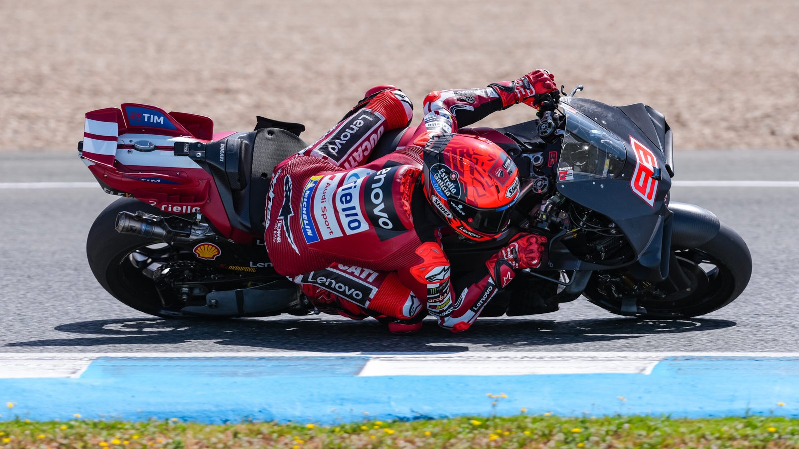 Marc Márquez da un paso adelante con Ducati en Jerez: “Se han entendido muchas cosas”