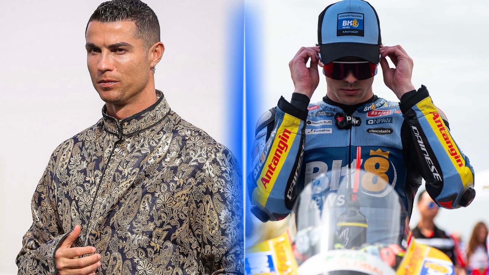 Cristiano Ronaldo ficha en MotoGP: Aldeguer, nuevo embajador de su proyecto más ambicioso