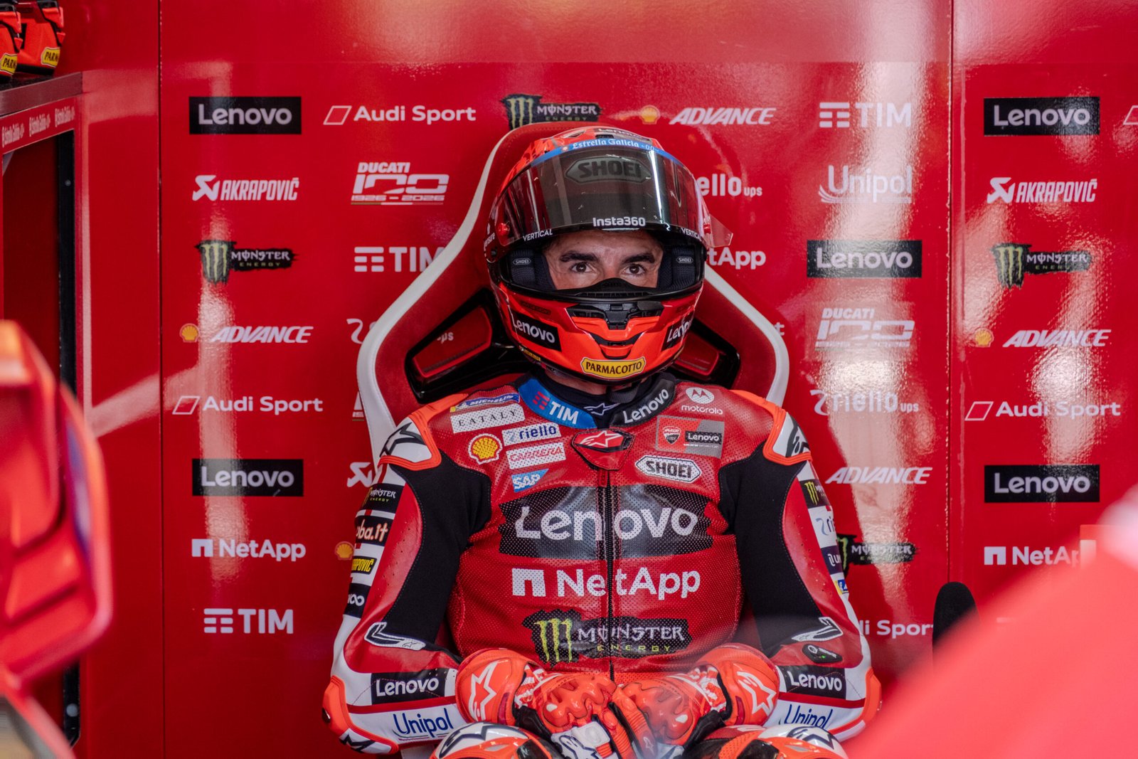 Marc Márquez alerta del peligro en Assen: “He llegado a la primera curva sin que la rueda delantera tocara el suelo”