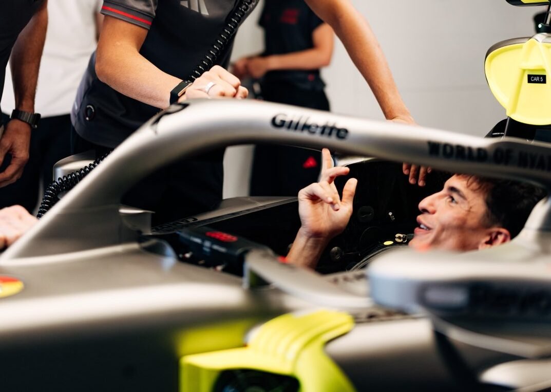 Marc Márquez Audi Fórmula 1 Barcelona