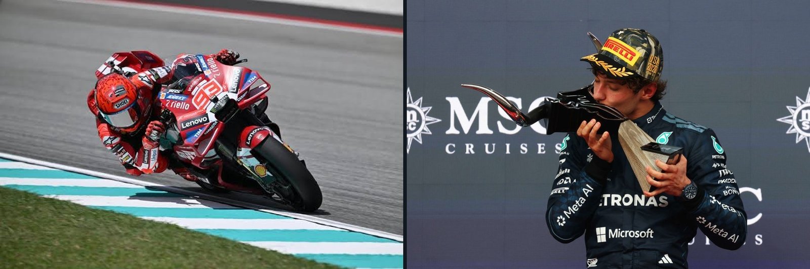 Marc Márquez y Kimi Antonelli, dos líderes con 365 puntos y dos caminos muy distintos hacia el título